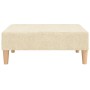 Taburete de tela color crema 78x56x32 cm by , Ottomans - Ref: Foro24-337677, Price: 53,58 €, Discount: %