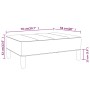Reposapiés de tela negro 78x56x32 cm von , Osmanen - Ref: Foro24-337801, Preis: 83,16 €, Rabatt: %