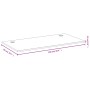 Tablero de escritorio de bambú 100x50x1,5 cm von , Schreibtischzubehör und Produkte - Ref: Foro24-352752, Preis: 28,25 €, Rab...