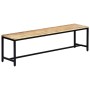Banco de comedor madera maciza de mango en bruto 160 cm von , Ess- und Küchenbänke - Ref: Foro24-247813, Preis: 206,44 €, Rab...