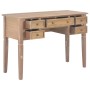 Escritorio de madera marrón 109,5x45x77,5 cm von , Schreibtische - Ref: Foro24-280072, Preis: 254,84 €, Rabatt: %