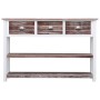 Aparador de madera marrón envejecido 115x30x76 cm von , Sideboards - Ref: Foro24-284164, Preis: 133,46 €, Rabatt: %