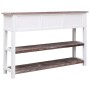 Aparador de madera marrón envejecido 115x30x76 cm von , Sideboards - Ref: Foro24-284164, Preis: 133,46 €, Rabatt: %