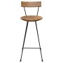 Taburetes de cocina 2 unidades madera maciza de teca von , Küchenhocker - Ref: Foro24-285205, Preis: 214,38 €, Rabatt: %