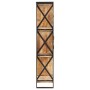 Estantería librería madera de mango maciza 90x30x150 cm de , Librerías y estanterías - Ref: Foro24-285917, Precio: 562,99 €, ...