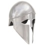 Réplica de casco de guerrero griego rol en vivo acero plateado de , Armas coleccionables - Ref: Foro24-286212, Precio: 49,88 ...