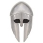 Réplica de casco de guerrero griego rol en vivo acero plateado de , Armas coleccionables - Ref: Foro24-286212, Precio: 49,88 ...