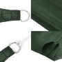 Toldo de vela verde oscuro HDPE 160 g/m² 2x3,5 m by , Umbrellas - Ref: Foro24-311448, Price: 21,28 €, Discount: %