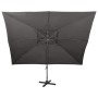 Sombrilla jardín voladiza cubierta doble antracita 400x300 cm von , Sonnenschirme - Ref: Foro24-312373, Preis: 309,49 €, Raba...