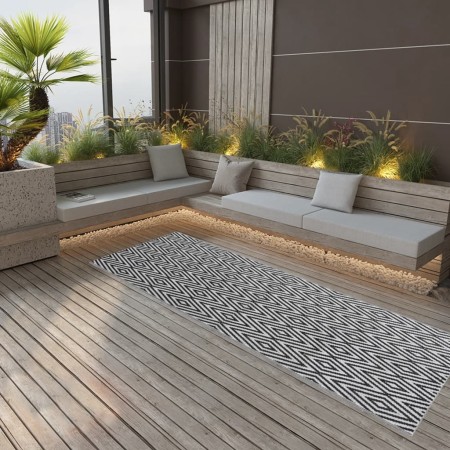 Alfombra de exterior ARAKIL negra 80x250 cm PP de , Protectores para exterior - Ref: Foro24-317015, Precio: 38,90 €, Descuent...
