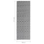 Alfombra de exterior ARAKIL negra 80x250 cm PP de , Protectores para exterior - Ref: Foro24-317015, Precio: 38,90 €, Descuent...