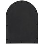 Espejo de jardín hierro negro para exterior 60x45 cm de , Espejos - Ref: Foro24-318346, Precio: 97,33 €, Descuento: %