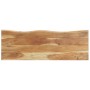 Perchero con borde natural madera maciza de acacia 100x34x38 cm von , Hut- und Garderobenständer - Ref: Foro24-320250, Preis:...