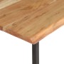 Perchero con borde natural madera maciza de acacia 100x34x38 cm von , Hut- und Garderobenständer - Ref: Foro24-320250, Preis:...