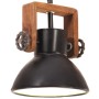 Lámpara colgante industrial redonda 25 W negra 19 cm E27 de , Lámparas - Ref: Foro24-320537, Precio: 38,77 €, Descuento: %
