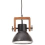 Lámpara colgante industrial redonda 25 W negra 19 cm E27 de , Lámparas - Ref: Foro24-320537, Precio: 38,77 €, Descuento: %