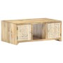 Mesa de centro de madera maciza de mango 90x50x35 cm by , Coffee table - Ref: Foro24-321801, Price: 206,45 €, Discount: %