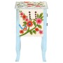 Mesita de noche pintada a mano madera maciza mango 40x30x50 cm de , Mesitas de noche - Ref: Foro24-323541, Precio: 108,04 €, ...