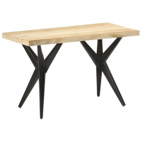 Mesa de comedor de madera maciza de mango 120x60x76 cm von , Küchen- und Esstische - Ref: Foro24-323560, Preis: 233,99 €, Rab...
