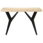 Mesa de comedor de madera maciza de mango 120x60x76 cm by , Kitchen and dining tables - Ref: Foro24-323560, Price: 228,68 €, ...