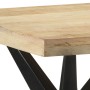 Mesa de comedor de madera maciza de mango 120x60x76 cm by , Kitchen and dining tables - Ref: Foro24-323560, Price: 228,68 €, ...