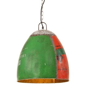 Lámpara colgante industrial redonda multicolor E27 25 W 42 cm de , Lámparas - Ref: Foro24-344399, Precio: 107,10 €, Descuento: %