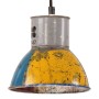 Lámpara colgante industrial redonda multicolor E27 25 W 17 cm by , Lamps - Ref: Foro24-344402, Price: 38,45 €, Discount: %