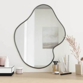Espejo de pared negro 60x50 cm by , Mirrors - Ref: Foro24-348274, Price: 62,69 €, Discount: %