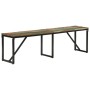 Banco de madera maciza reciclada 160x35x46 cm von , Bänke für Hallen und Lager - Ref: Foro24-351682, Preis: 95,88 €, Rabatt: %