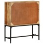 Aparador de madera maciza de mango rugosa 80x30x95 cm von , Schließfächer und Lagerschränke - Ref: Foro24-351713, Preis: 220,...