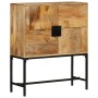 Aparador de madera maciza de mango rugosa 80x30x95 cm von , Schließfächer und Lagerschränke - Ref: Foro24-351713, Preis: 220,...