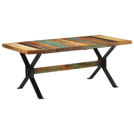 Mesa de comedor madera maciza reciclada 180x90x73 cm von , Küchen- und Esstische - Ref: Foro24-351730, Preis: 255,18 €, Rabat...