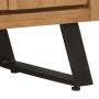 Aparador con 2 puertas de madera maciza de acacia 55x36x72 cm by , Sideboards - Ref: Foro24-352061, Price: 146,59 €, Discount: %