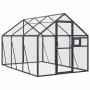 Pajarera de aluminio gris antracita 1,79x3x1,85 m von , Füße und Vogelkäfige - Ref: Foro24-3155802, Preis: 541,08 €, Rabatt: %