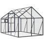 Pajarera de aluminio gris antracita 1,79x3x1,85 m von , Füße und Vogelkäfige - Ref: Foro24-3155802, Preis: 541,08 €, Rabatt: %