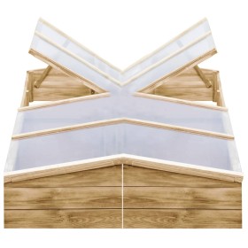 Invernadero de madera de pino impregnada 2 uds 200x50x35 cm von , Gewächshäuser - Ref: Foro24-3055328, Preis: 304,82 €, Rabat...
