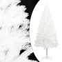 Árbol de Navidad preiluminado con luces y bolas blanco 120 cm de , Arboles de navidad - Ref: Foro24-3077546, Precio: 85,23 €