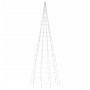 Árbol de Navidad en asta de bandera 550 LED blanco frío 300 cm by , Christmas lights - Ref: Foro24-358113, Price: 46,80 €, Di...
