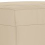 Juego de sofás con cojines 3 piezas tela microfibra crema de , Sofás - Ref: Foro24-3202360, Precio: 641,91 €, Descuento: %