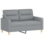 Juego de sofás con cojines 4 piezas tela gris claro von , Sofas - Ref: Foro24-3201560, Preis: 699,25 €, Rabatt: %