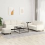 Juego de sofás 3 piezas terciopelo crema von , Sofas - Ref: Foro24-3202032, Preis: 595,09 €, Rabatt: %