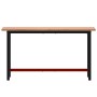 Banco de trabajo madera maciza de haya y metal 150x55x81,5 cm by , Work tables - Ref: Foro24-3188905, Price: 223,32 €, Discou...