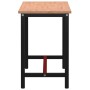 Banco de trabajo madera maciza de haya y metal 150x55x81,5 cm by , Work tables - Ref: Foro24-3188905, Price: 223,32 €, Discou...