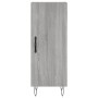Aparador alto madera contrachapada gris Sonoma 34,5x34x180 cm by , Sideboards - Ref: Foro24-3199207, Price: 114,13 €, Discoun...