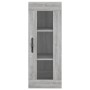 Aparador alto madera contrachapada gris Sonoma 34,5x34x180 cm by , Sideboards - Ref: Foro24-3199207, Price: 114,13 €, Discoun...