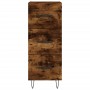 Aparador de madera contrachapada roble ahumado 34,5x34x180 cm de , Aparadores - Ref: Foro24-3199270, Precio: 111,77 €, Descue...