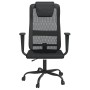 Silla de oficina altura ajustable tela malla y cuero PE negro von , Bürostühle - Ref: Foro24-353019, Preis: 94,85 €, Rabatt: %