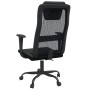 Silla de oficina altura ajustable tela malla y cuero PE negro von , Bürostühle - Ref: Foro24-353019, Preis: 94,85 €, Rabatt: %