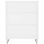 Aparador alto madera contrachapada blanco 69,5x34x180 cm de , Aparadores - Ref: Foro24-3198113, Precio: 139,65 €, Descuento: %
