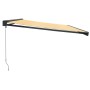 Toldo retráctil aluminio y tela amarillo y blanco 5x3 m von , Markisen - Ref: Foro24-3154560, Preis: 619,53 €, Rabatt: %